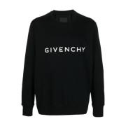 Logo Print Sweatshirt Givenchy , Black , Heren