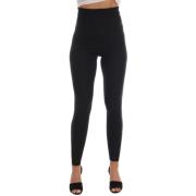 Elegante grijze kasjmier hoge taille broek Dolce & Gabbana , Black , D...