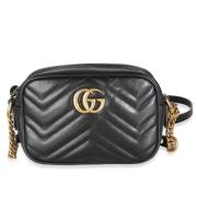 Pre-owned Leather gucci-bags Gucci Vintage , Black , Dames