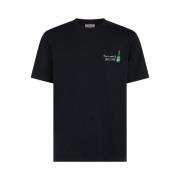 Casual T-shirt voor mannen MC2 Saint Barth , Black , Heren