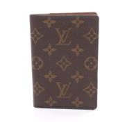 Pre-owned Leather home-office Louis Vuitton Vintage , Brown , Dames