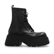 Etna platform enkellaarzen Vic Matié , Black , Dames