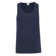 Pre-owned Fabric tops Bottega Veneta Vintage , Blue , Dames