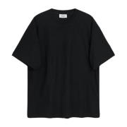 Boucle Jersey Relaxte T-shirt Soulland , Black , Unisex