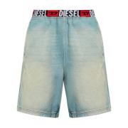 Denim Shorts `D-Boxi-S` Diesel , Blue , Heren