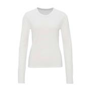 Korte Mouw Top Sueli Opus , White , Dames