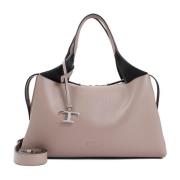 Lichte Creta Bauletto Tas Tod's , Beige , Dames