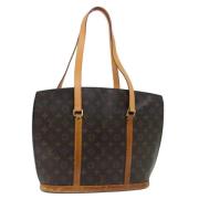 Pre-owned Canvas shoulder-bags Louis Vuitton Vintage , Brown , Dames