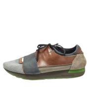 Pre-owned Leather sneakers Balenciaga Vintage , Multicolor , Heren