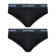 Twee-pack van briefs Dolce & Gabbana , Blue , Heren