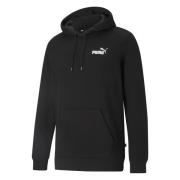 Training Hoodie Klein Logo Monochroom Puma , Black , Dames