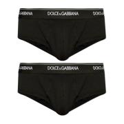Twee-pack van briefs Dolce & Gabbana , Black , Heren