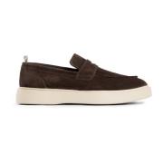 Suede Front Rubber Sole Frame Schoenen Officine Creative , Brown , Her...