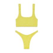 Square-Cut Ginny Bikini Set Reina Olga , Yellow , Dames