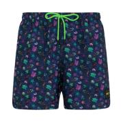 Short A Fantasia Mood Marine F**k , Multicolor , Heren