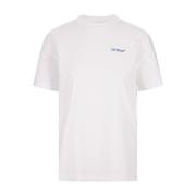 Witte Diag Tab T-shirt Polos Off White , White , Dames