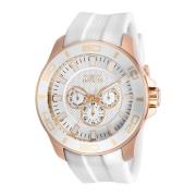 Pro Diver Quartz Horloge - Witte Wijzerplaat Invicta Watches , Pink , ...