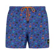 Short A Fantasia Mood Marine F**k , Multicolor , Heren