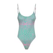 Monokini Spotted F**k , Multicolor , Dames