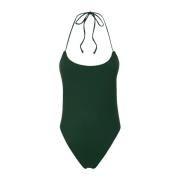 Militair Groene Monokini Shirting Me-Fui , Green , Dames