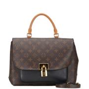 Pre-owned Canvas louis-vuitton-bags Louis Vuitton Vintage , Brown , Da...