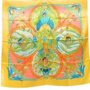 Pre-owned Silk scarves Hermès Vintage , Multicolor , Dames