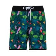 Short Lungo A Fantasia Mood Surf F**k , Multicolor , Heren