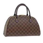 Pre-owned Canvas louis-vuitton-bags Louis Vuitton Vintage , Brown , Da...