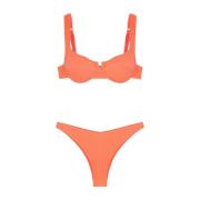 Bikini Beha EN Vaste Amerikaanse Slip Visionary Dose F**k , Orange , D...