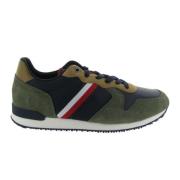 Iconische hoge hak hardloper laars Tommy Hilfiger , Multicolor , Heren