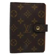 Pre-owned Canvas home-office Louis Vuitton Vintage , Brown , Dames