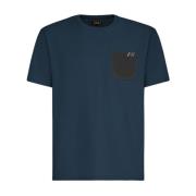 T-Shirt MET ZAK F**k , Blue , Heren