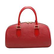 Pre-owned Canvas handbags Louis Vuitton Vintage , Red , Dames