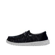 Rekbare Slip-On Sneaker Hey Dude , Blue , Dames