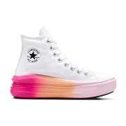 Regenboog Platform Sneaker Converse , White , Dames