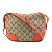 Pre-owned Leather gucci-bags Gucci Vintage , Brown , Dames