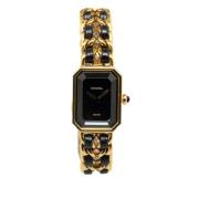 Pre-owned Metal watches Chanel Vintage , Yellow , Dames