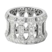 Pre-owned White Gold rings Cartier Vintage , Gray , Dames