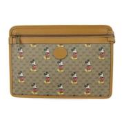 Pre-owned Canvas gucci-bags Gucci Vintage , Beige , Dames