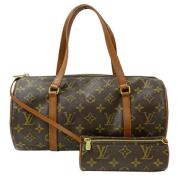 Pre-owned Canvas louis-vuitton-bags Louis Vuitton Vintage , Brown , Da...