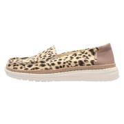 Dierenprint Instapper Hey Dude , Beige , Dames