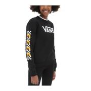 Sunlit Crewneck Sweatshirt Vans , Black , Heren