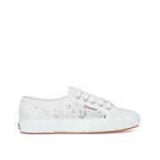 Kant Macramé Sneaker Superga , White , Dames