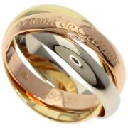 Pre-owned Yellow Gold rings Cartier Vintage , Multicolor , Dames
