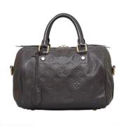 Pre-owned Leather handbags Louis Vuitton Vintage , Brown , Dames