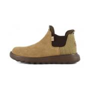 Suede Chelsea Boot Lichtgewicht Comfort Hey Dude , Beige , Dames