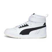 Revolutionaire Basketbal-geïnspireerde Sneakers Puma , White , Heren