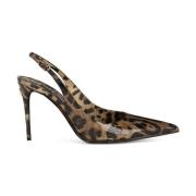 Slingback Hakken Dolce & Gabbana , Brown , Dames