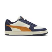 Klassieke Basketbalsneaker met Leren Details Puma , Multicolor , Heren