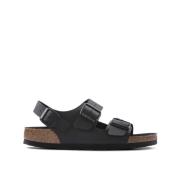 Stijlvolle Sandaal met OptiHeren Ondersteuning Birkenstock , Black , H...